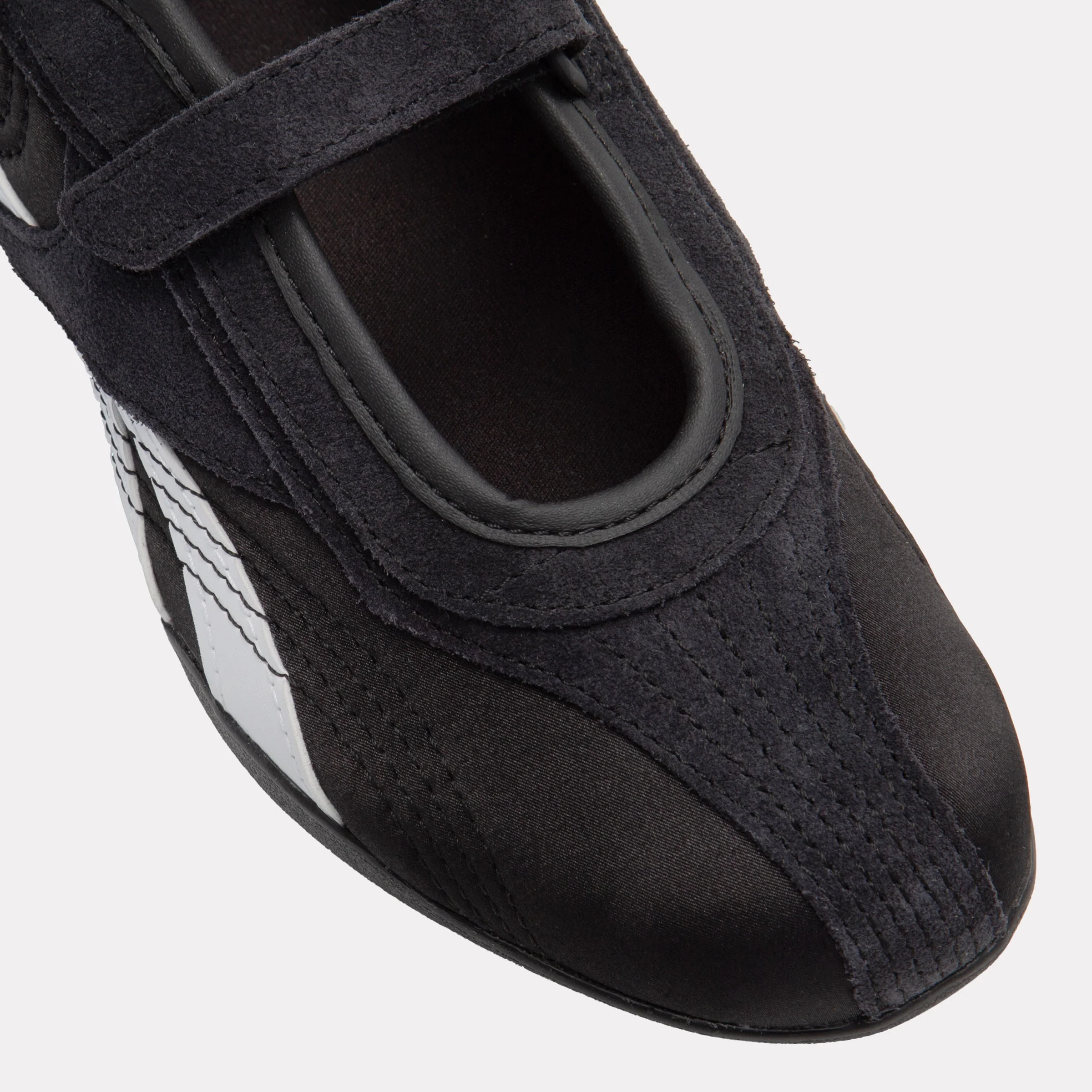 REEBOK FOOTWEAR WOMEN Ultra Lo Mary Jane Shoes BLACK/BLACK/WHITE - Image 6