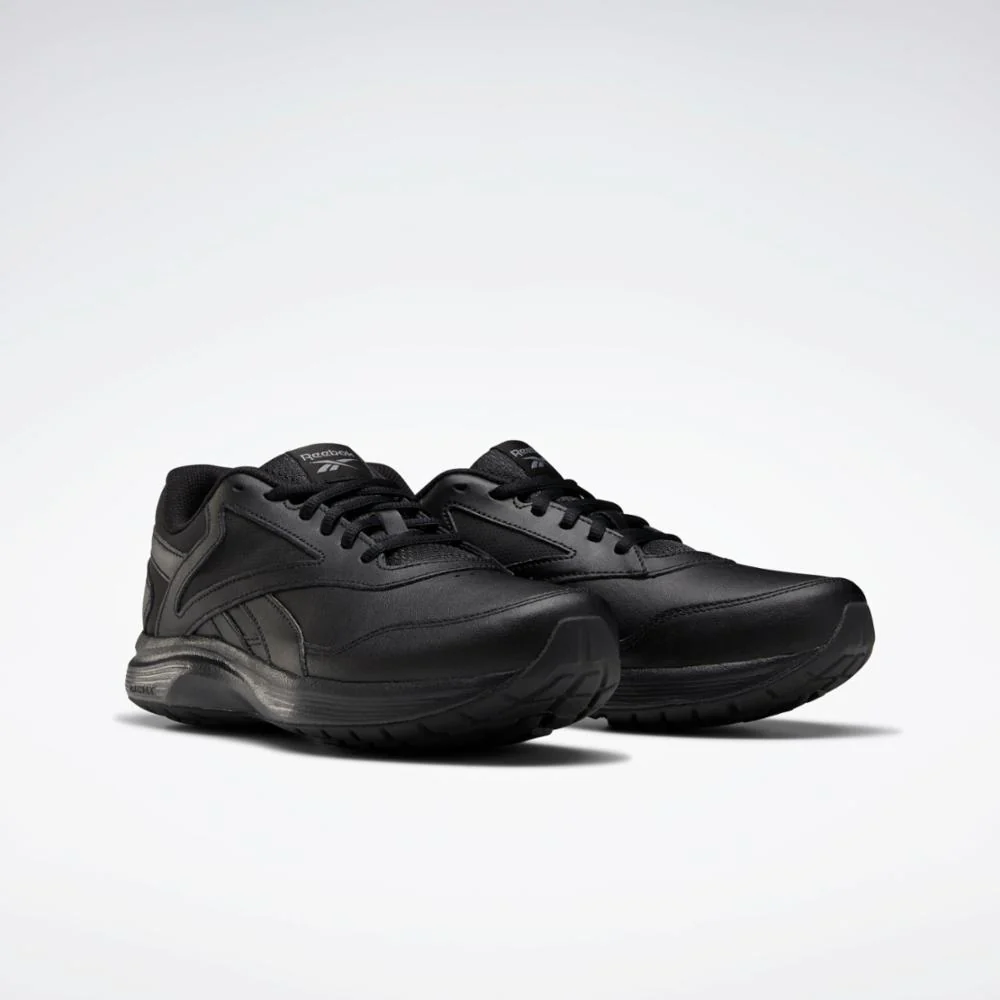 Reebok Footwear Women Walk Ultra 7 DMX MAX Wide Women's Shoes BLK/COLD GRY 5/COLLEGIATE ROYA - Image 3