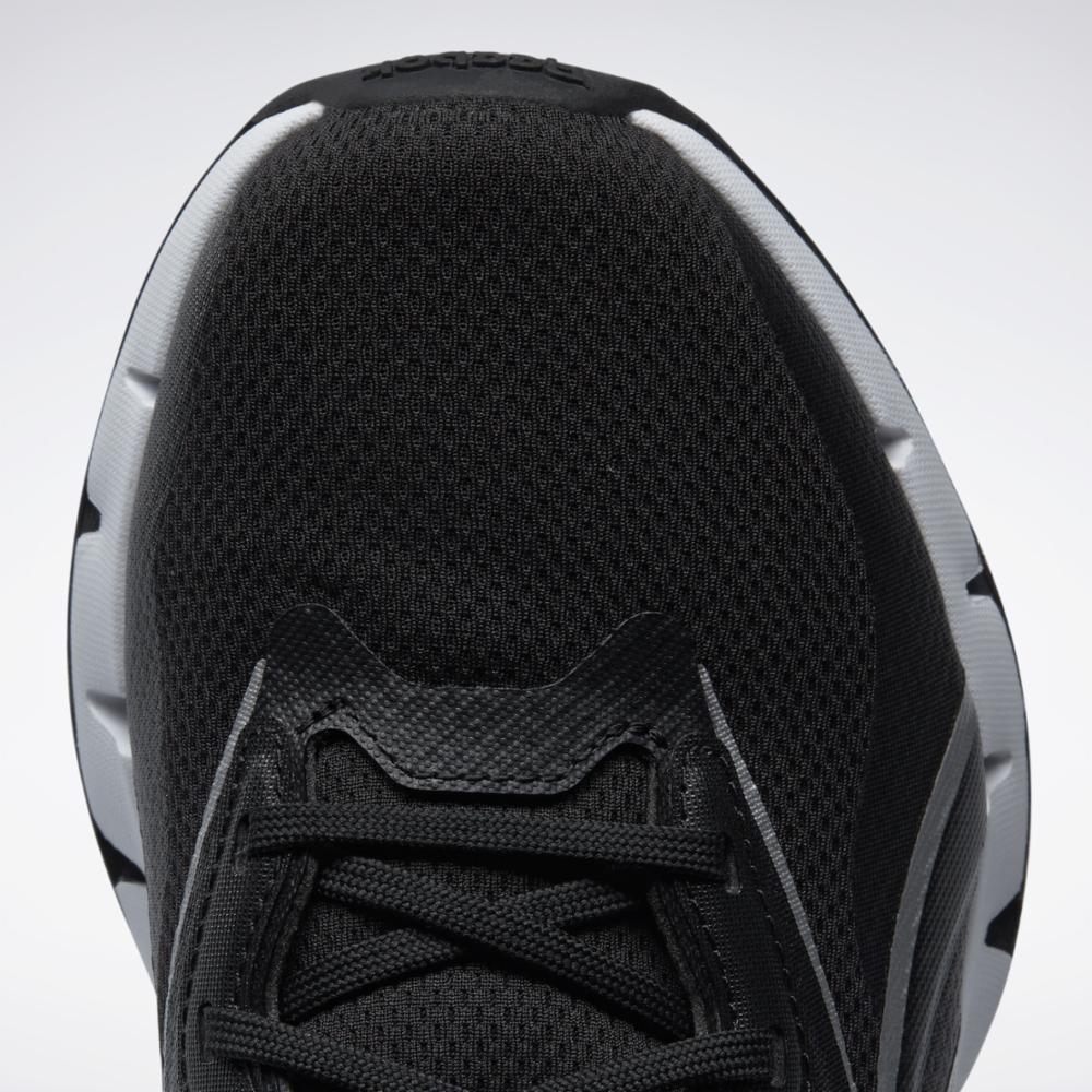 Reebok Footwear Women Zig Dynamica 4 Shoes CORE BLK/FTWR WHT/SILVER MET - Image 7