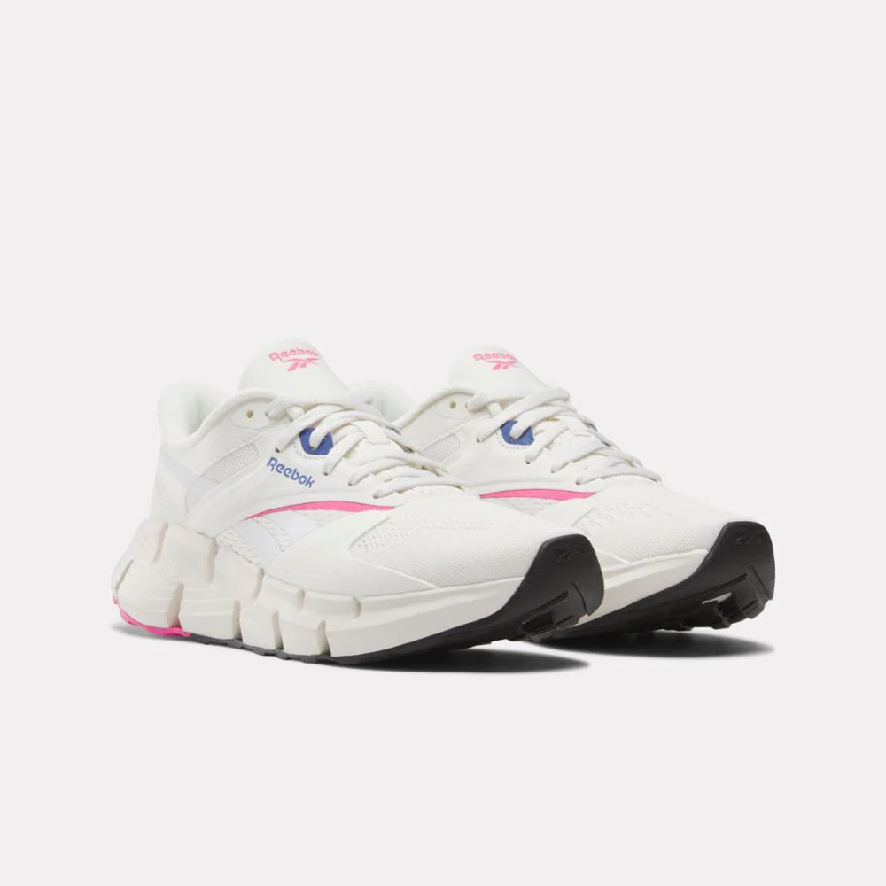 Reebok Footwear Women Zig Dynamica 5 Shoes CHALK/STEPUR/LASPIN - Image 2