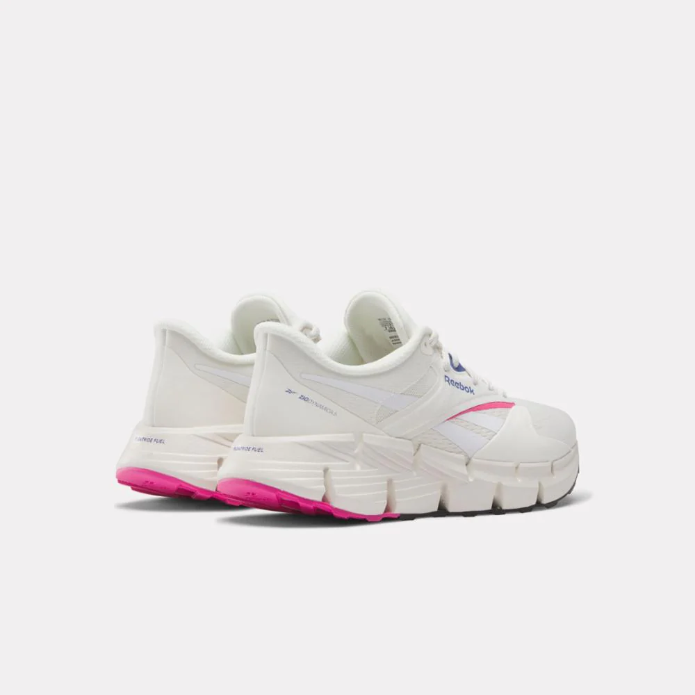 Reebok Footwear Women Zig Dynamica 5 Shoes CHALK/STEPUR/LASPIN - Image 3