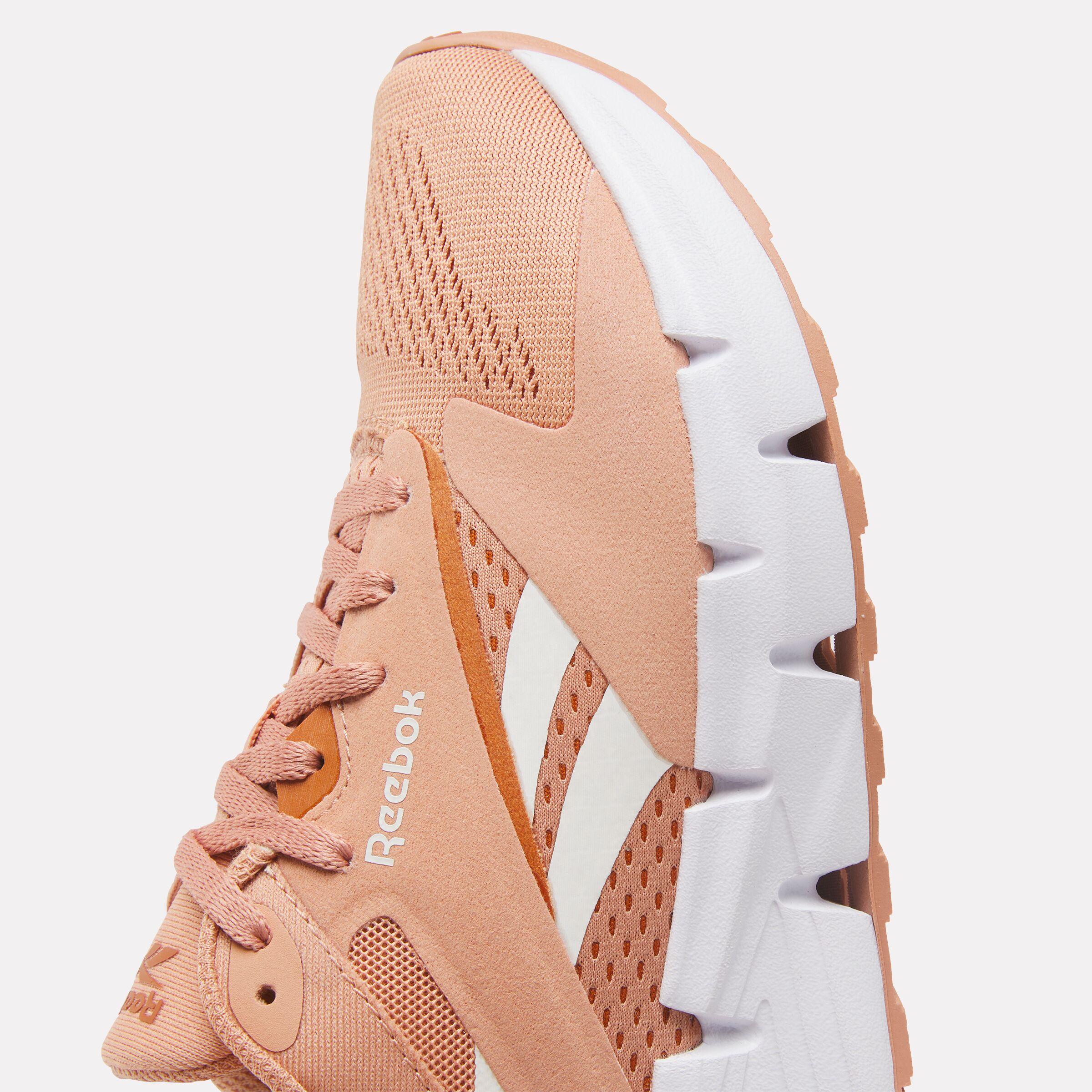 Reebok Footwear Women Zig Dynamica 5 Shoes CLAY/CHALK/DARK GINGER - Image 6