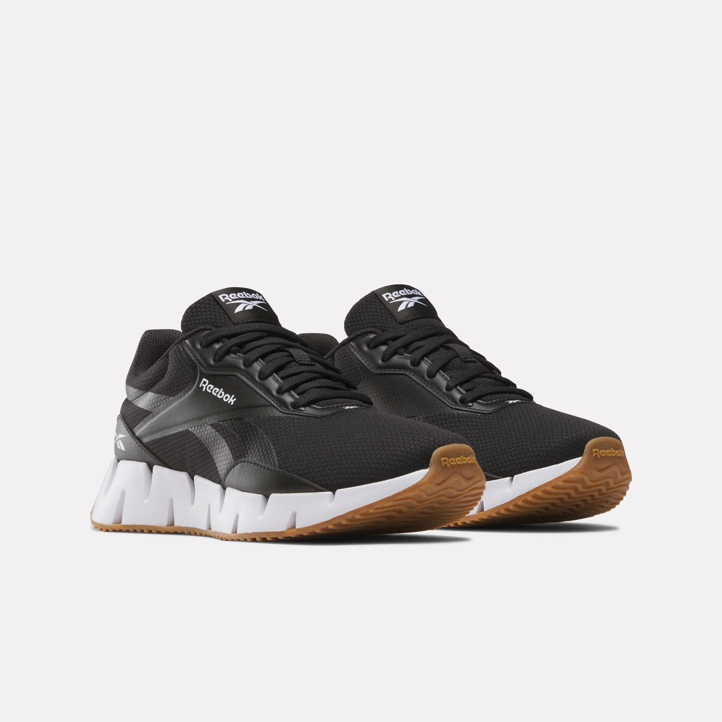 Reebok Footwear Women Zig Dynamica STR Shoes BLACK/WHITE/SLVMT - Image 2