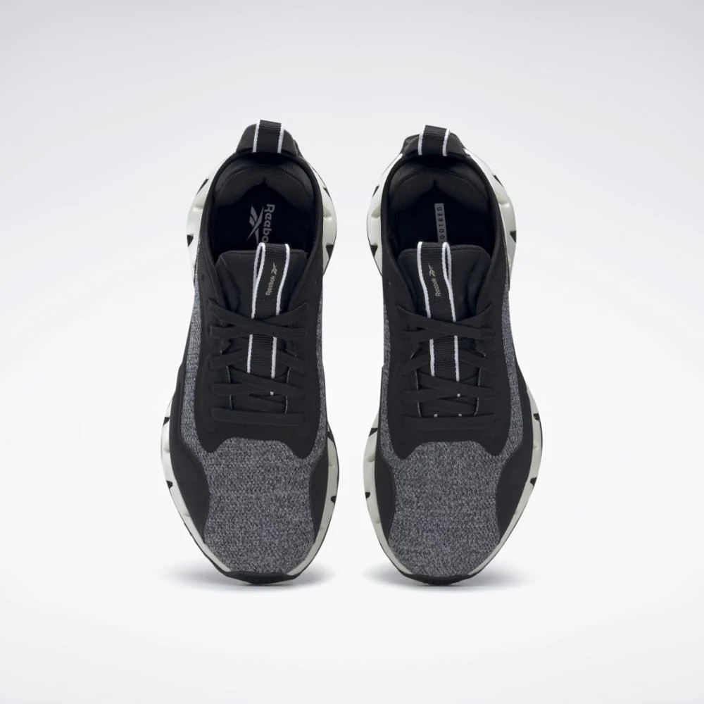 Reebok Footwear Women Zig Dynamica Women's Shoes BLACK/CHALK/ROSGOL - Image 6