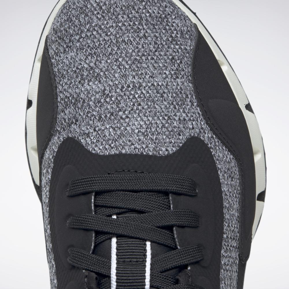 Reebok Footwear Women Zig Dynamica Women's Shoes BLACK/CHALK/ROSGOL - Image 7