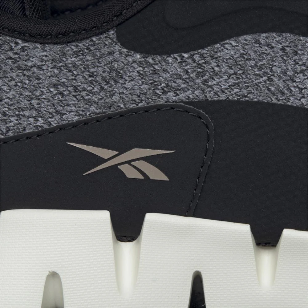Reebok Footwear Women Zig Dynamica Women's Shoes BLACK/CHALK/ROSGOL - Image 8