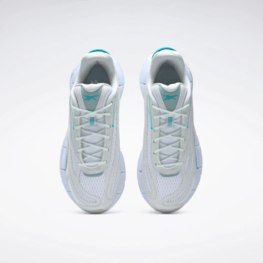 Reebok Footwear Women Zig Kinetica 2.5 Shoes FTWR WHT/PURE GREY 1/SEASIDE G - Image 6