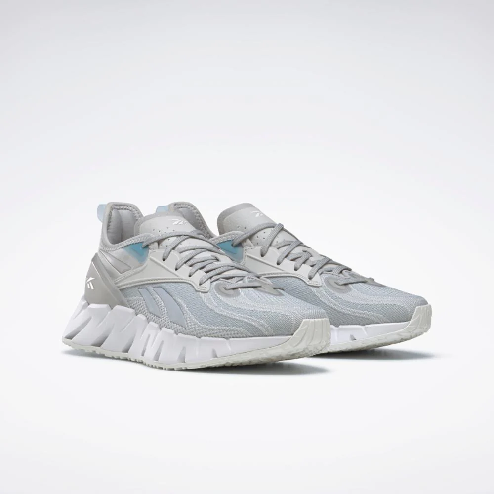 Reebok Footwear Women ZIG KINETICA 3 PUGRY2/FTWWHT/BLUPEA - Image 4